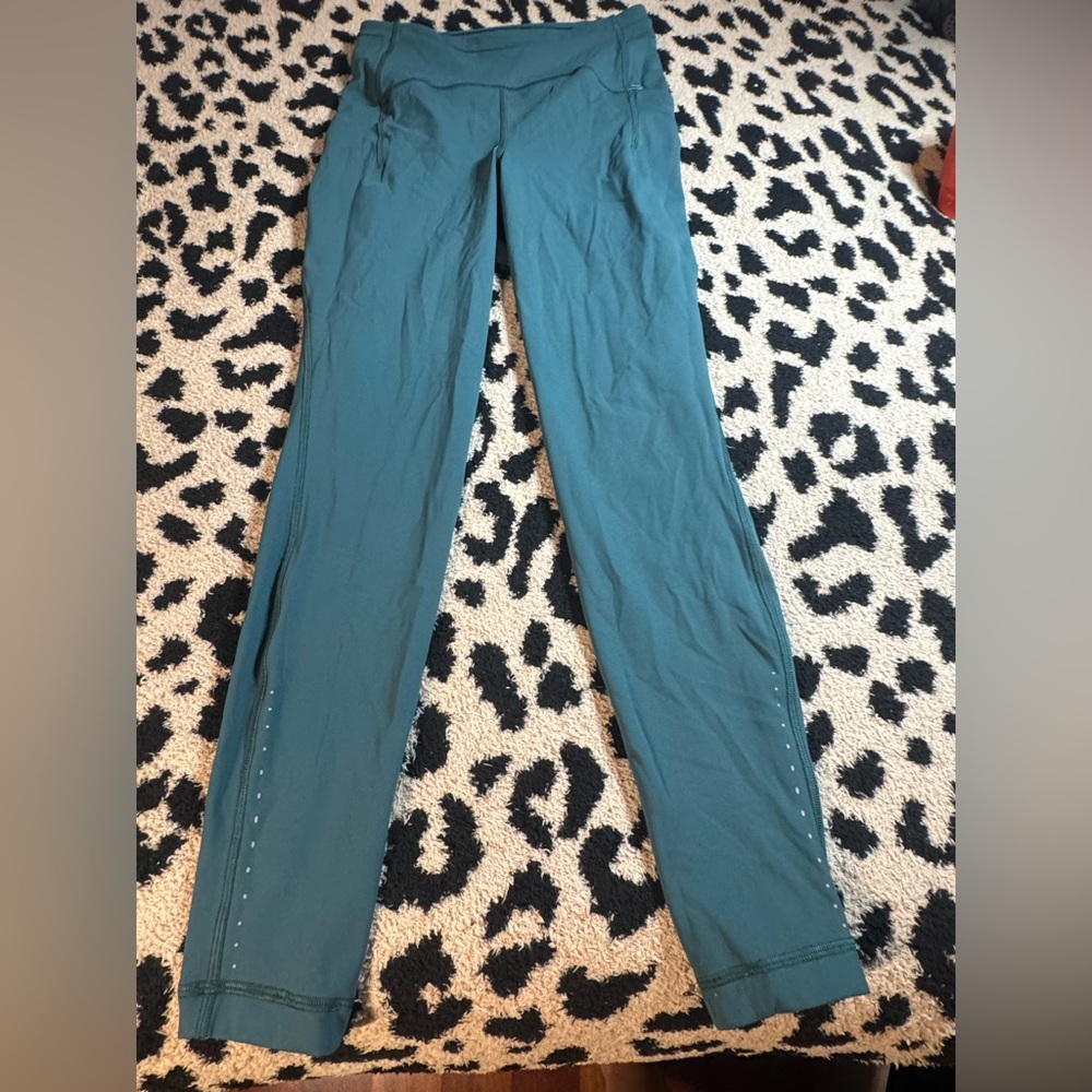 Lululemon Athletica Teal Leggings